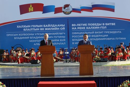 Халхын голын байлдааны ялалтын 80 жилийн ойн хүндэтгэлийн арга хэмжээнд оролцов