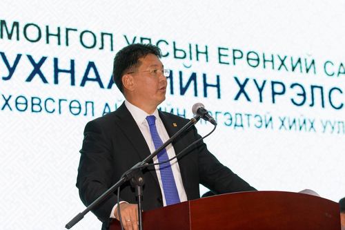 Ерөнхий сайд У.Хүрэлсүх Хөвсгөл аймгийн иргэдтэй уулзав