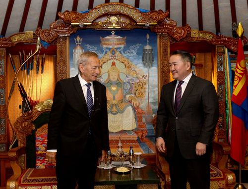 Ярослав Кубера Ерөнхийлөгч Х.Баттулгад бараалхлаа