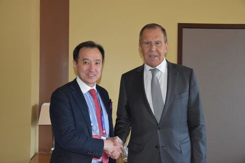 Д.Цогтбаатар, С.В.Лавров нарын тохиролцоо