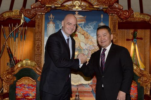 Ерөнхийлөгч Х.Баттулга ОУХБХ-ны ерөнхийлөгчийг хүлээн авч уулзлаа