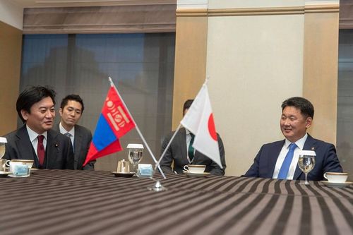 Япон Улсын парламентын Төлөөлөгчдийн танхимын гишүүдийг хүлээн авч уулзав