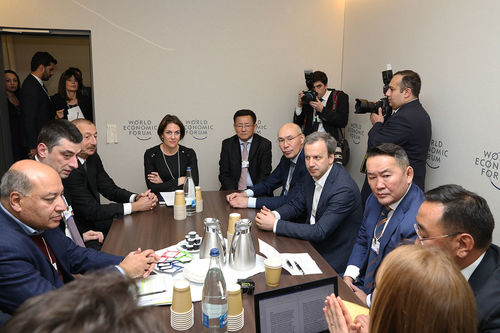 Ерөнхийлөгч Х.Баттулга Дэлхийн эдийн засгийн чуулганд оролцож байна