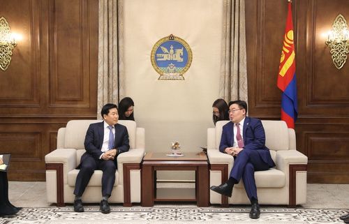 УИХ-ын дарга Г.Занданшатар Элчин сайд Ли Ё Хунгийг хүлээн авч уулзав