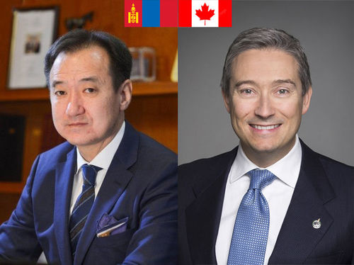 Монгол, Канадын Гадаад хэргийн сайд нар утсаар ярив