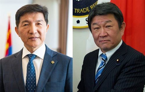 АЙЛЧЛАЛ: Японы Гадаад хэргийн сайд Т.Мотэги манай улсад айлчилж байна