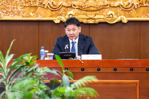 Ерөнхий сайд У.Хүрэлсүх МЭДЭГДЭЛ хийнэ