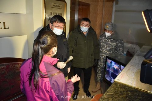 Тусгаарлах байруудад хяналт шалгалт хийж байна