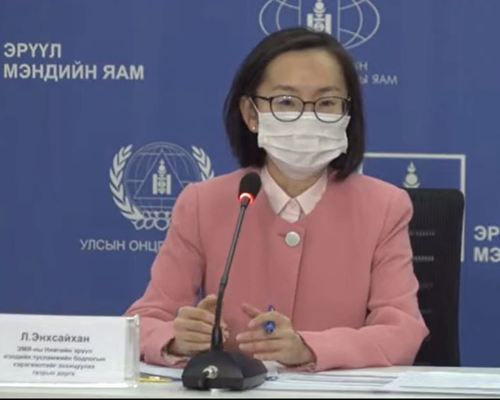 Л.Энхсайхан: Халдварт өртсөн таван хүн тутмын нэг нь хүүхэд байна