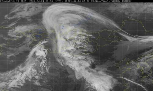 Баянхонгор, Өмнөговийн нутгаар бороо орж байна