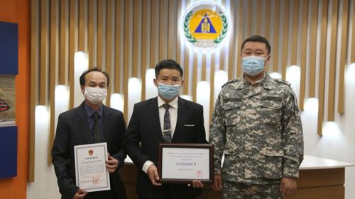 Монгол Улсад амьдардаг Вьетнам иргэд 10 сая төгрөг хандивлалаа