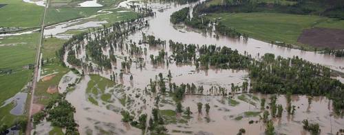 Голууд үерийн түвшинг 5-40 см даван үерлэсэн хэвээр байна