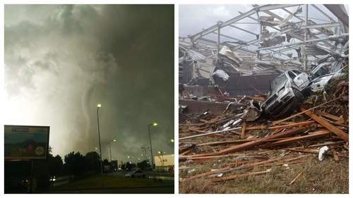 Чех: Хар салхины улмаас дөрвөн суурин сүйрчээ