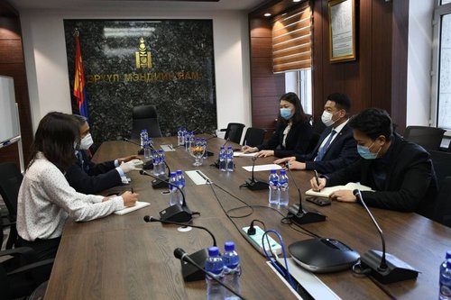 Эрүүл мэндийн сайд НҮБ-ын Монгол Улс дахь Суурин зохицуулагч Тапан Мишраг хүлээн авч уулзав