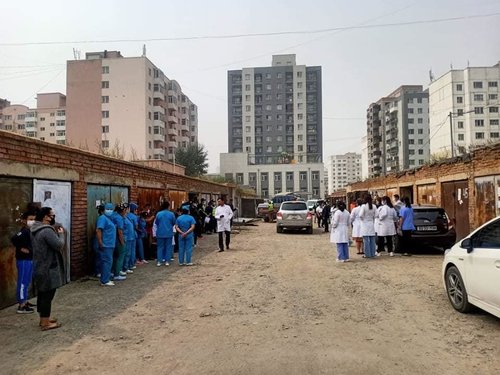 ХСҮТ-ийн Дүрс оношлогооны төв байгуулах газрыг чөлөөлж байна