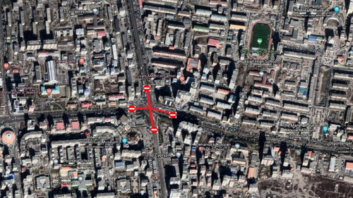 Зүүн 4 замын уулзварыг түр хаалаа