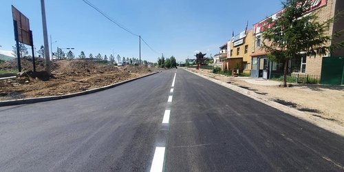 “Яармаг” худалдааны төвийн зүүн уулзварын замын ажил 85 хувьтай байна