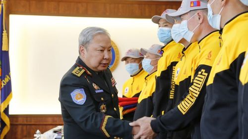 ДАШТ-д оролцох баг тамирчдыг хүлээн авч уулзлаа