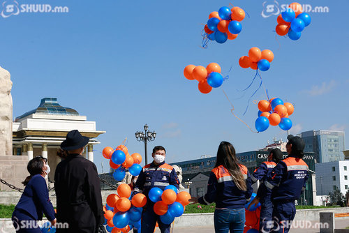 Агаарын бөмбөлөгтэй акц