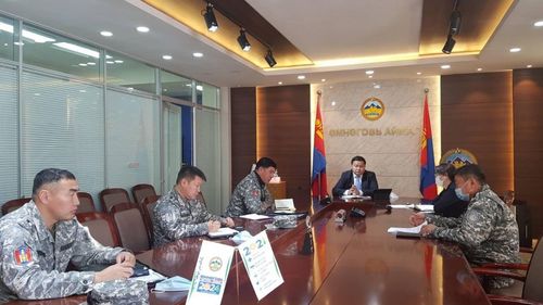 Шуурхай бүлэг Өмнөговь аймагт ажиллажээ