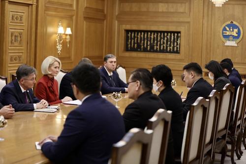 Ерөнхий сайд ОХУ-ын Засгийн газрын орлогч дарга В.В.Абрамченког хүлээн авч уулзав