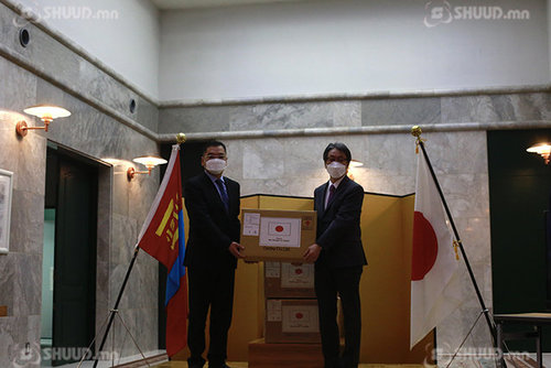 Япон улсын Засгийн газраас Омикрон хувилбар илрүүлэх түргэвчилсэн оношлуур хандивлалаа