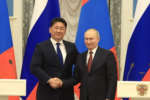 У.Хүрэлсүх, В.Путин нарын хамтарсан тунхаглал