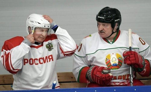 Путин, Лукашенко нар хоккей тоглов