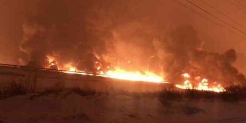 ВИДЕО: Туркийн өмнөд хэсэгт газрын тосны хоолой дэлбэрчээ