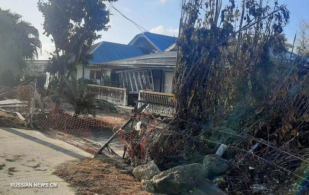 ФОТО: Галт уулын дэлбэрэлт, цунамигийн дараах Тонгагийн төрх