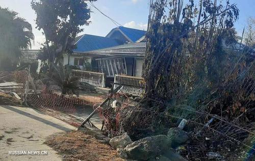 ФОТО: Галт уулын дэлбэрэлт, цунамигийн дараах Тонгагийн төрх