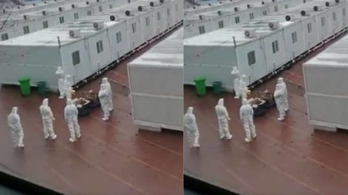 Хятадад халдварын сэжигтэй хүмүүсийг тусгай хуаранд тусгаарлаж байна