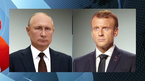 Зеленскийн хүсэлтээр Францын Ерөнхийлөгч Путинтэй ярьжээ