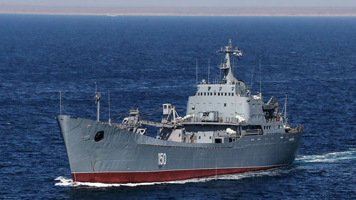 Оросын десантын хөлөг онгоцыг сөнөөжээ