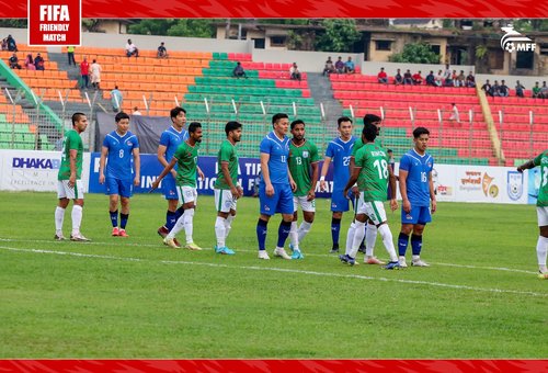 Монголын Үндэсний шигшээ баг Бангладешийн багтай тэнцлээ
