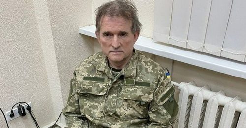 Украинд олзлогдсон сөрөг хүчний төлөөлөгч Медведчук Путинд ханджээ