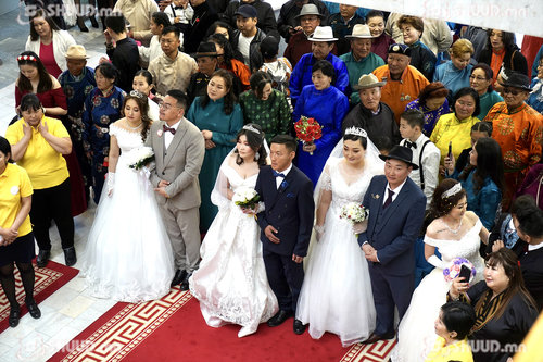 ФОТО: Залуу хосуудын хуримыг хийх “Дурсамж” ёслолын нээлт боллоо