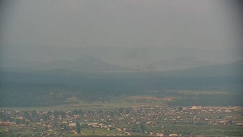 Сибирийн түймрийн утаа Буриадыг бүрхжээ