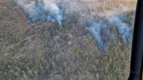 “ЕС-145” нисдэг тэргээр ойн түймрийн тандалтын анхны нислэг үйлдлээ