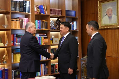 Ерөнхийлөгч У.Хүрэлсүхэд Польш улсын Гадаад хэргийн сайд бараалхав