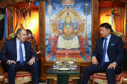 Ерөнхийлөгч У.Хүрэлсүхэд В.Путины мэндчилгээг уламжлав