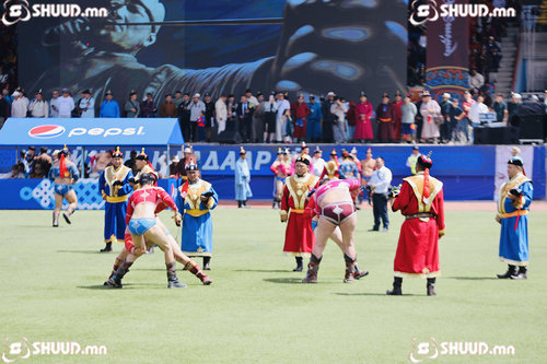 Танилц: Наадмаар зодоглох эрхгүй 16 бөх