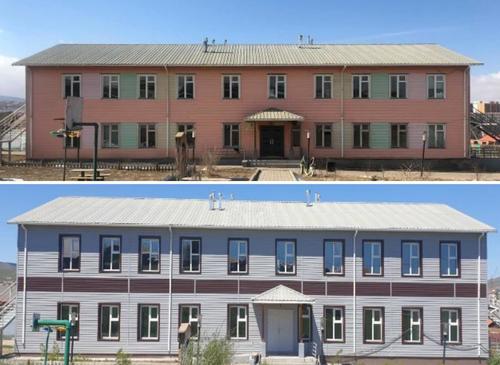 Налайх дүүргийн 208-р цэцэрлэгийн дулаалгын ажил дуусжээ