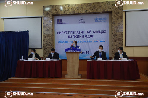 Манай улсын 10 хүн тутмын нэг нь гепатитын В вирусийн архаг халдвартай байна