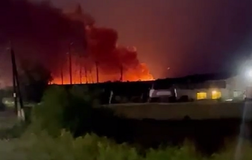 ОХУ-д дахин нэг зэвсгийн агуулахад гал гарчээ