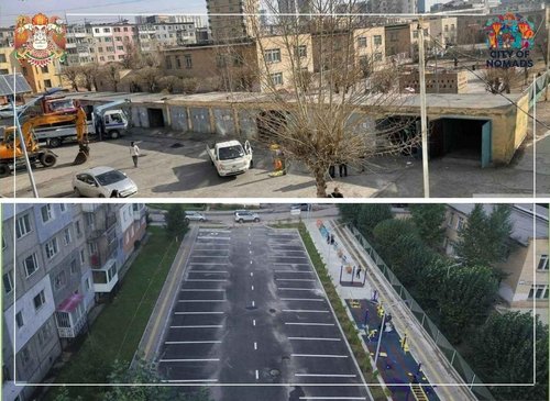 Хан-Уул дүүрэг дэх 202 гараашийг буулгаж зам, талбайг тохижуулжээ