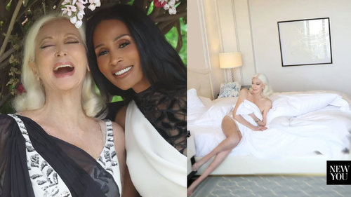 Дэлхийн хамгийн өндөр настай загвар өмсөгч нүцгэлжээ