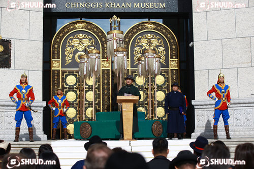 ШУУД: Чингис хааны музейн нээлтийн ёслол эхэллээ