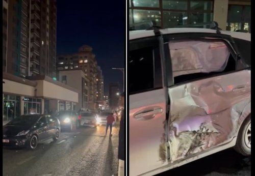 Гурван машин мөргөж, хоёр явган зорчигчийг гэмтээсэн жолоочийг шалгаж байна