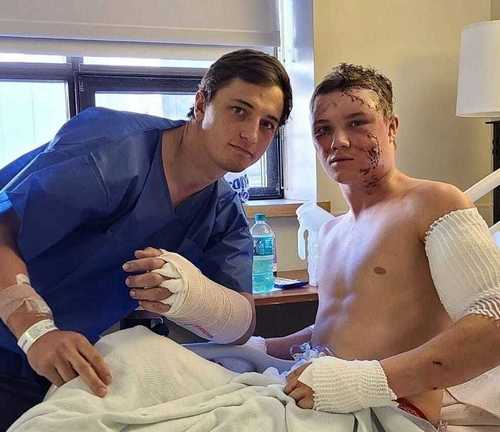 Баавгайтай тулалдсан баатарлаг эрчүүд